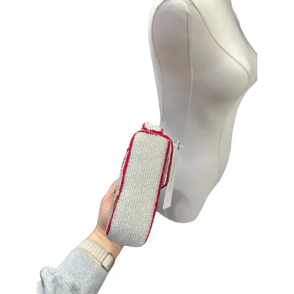 Anthropologie Fiona Beaded Bag Skiers Edition - Picture 11 of 12